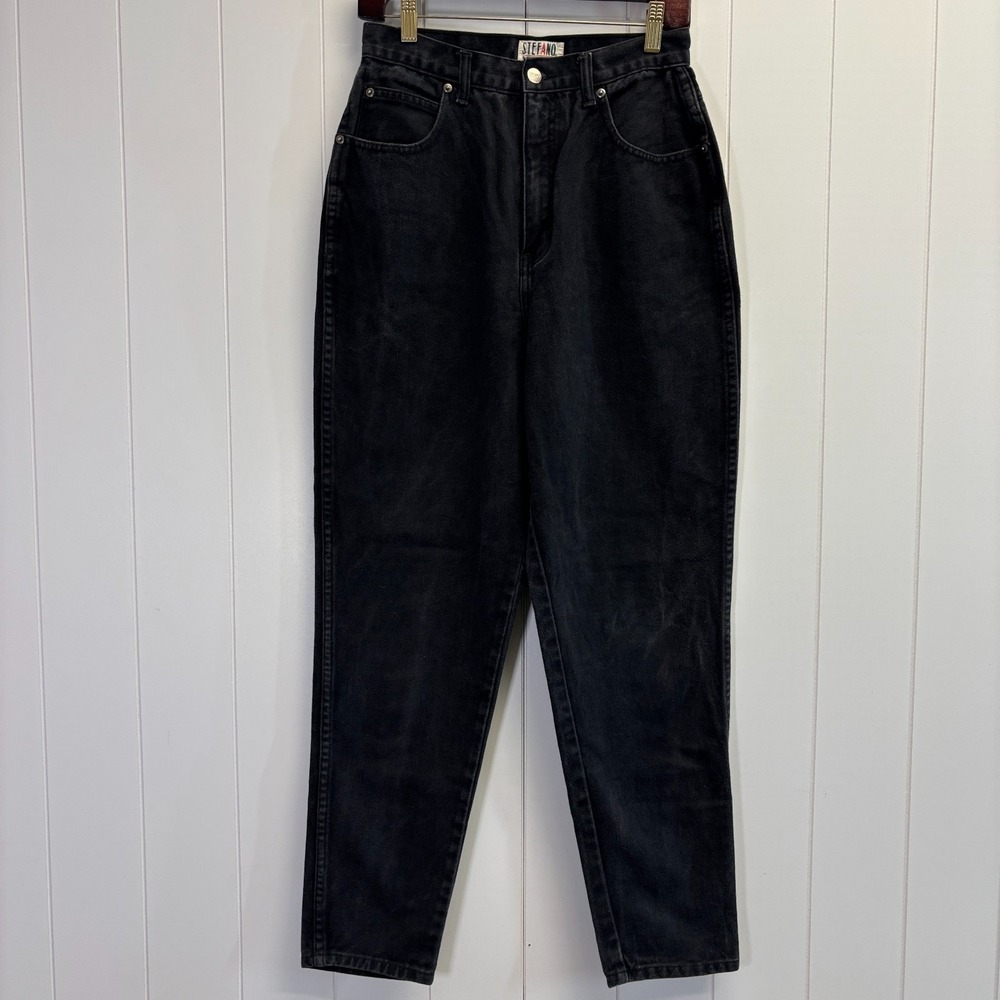 Vintage Stefano International High Rise Mom Jeans Womens Size 12 Grunge Academia